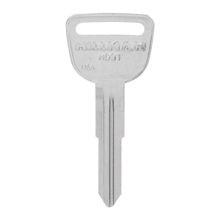 Hillman HILLMAN Traditional Key Automotive Key Blank HD-91 Double For Honda, PK10 84056